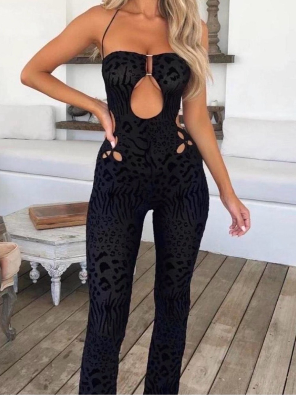 Outcast Women’s Black Jumpsuit xs